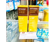 Dung dịch sát khuẩn Betadine 10% 125ml