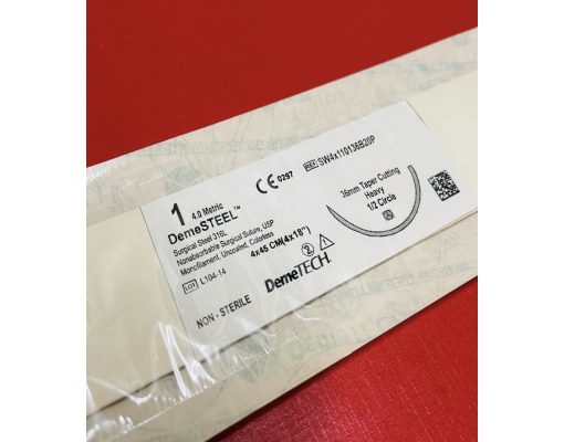 Chỉ thép liền kim DEMESTEEL DEMETECH dùng trong phẫu thuật các số
