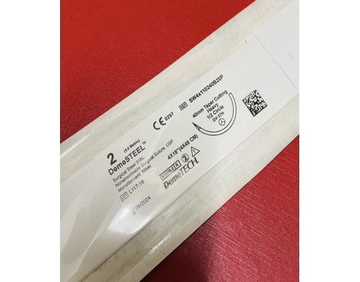 Chỉ thép liền kim DEMESTEEL DEMETECH dùng trong phẫu thuật các số