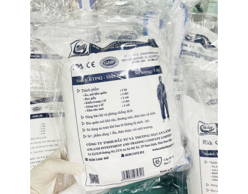 Bộ bảo hộ phòng dịch tiếp xúc F0 AN LÀNH cấp độ 4