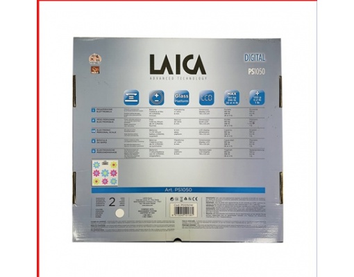 [Bảo hành 1 năm] Cân sức khỏe điện tử LAICA PS1050 kiểm tra cân nặng chuẩn xác