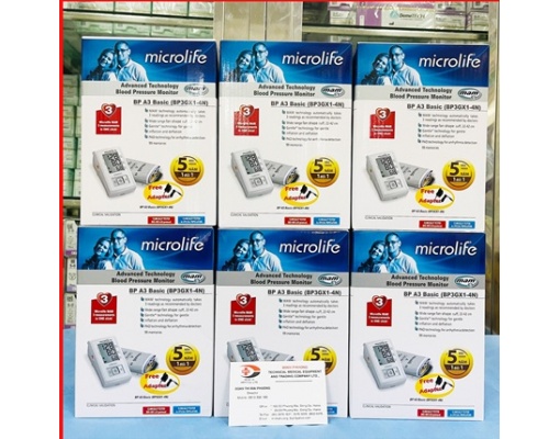 Máy đo huyết áp tự động Microlife BP A3 Basic
