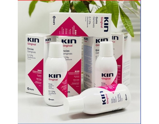 Nước súc miệng KIN GINGIVAL sát khuẩn, trị hôi miệng, ngăn ngừa viêm 250ml